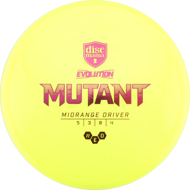 Discmania Neo Mutant 177g+ midrange disc golf disc