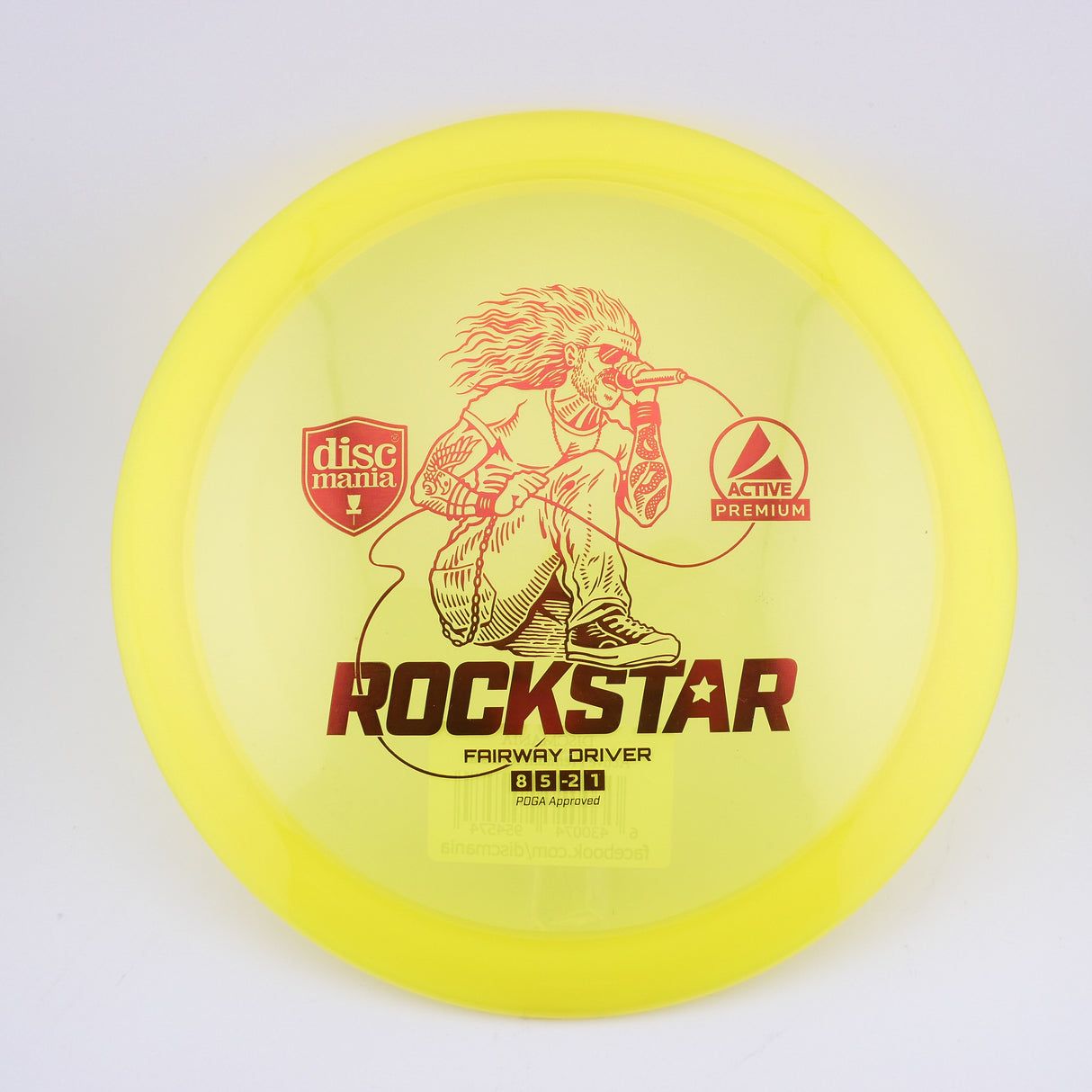 Discmania Active Premium Rockstar 165-170g fairway driver disc golf disc