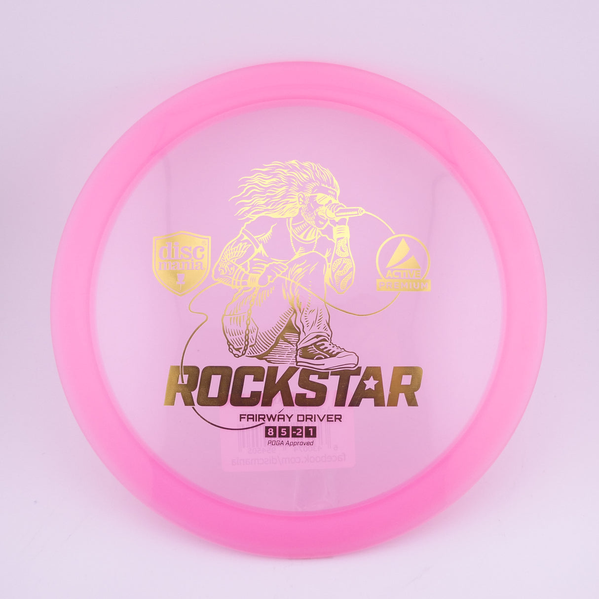 Discmania Active Premium Rockstar 165-170g fairway driver disc golf disc