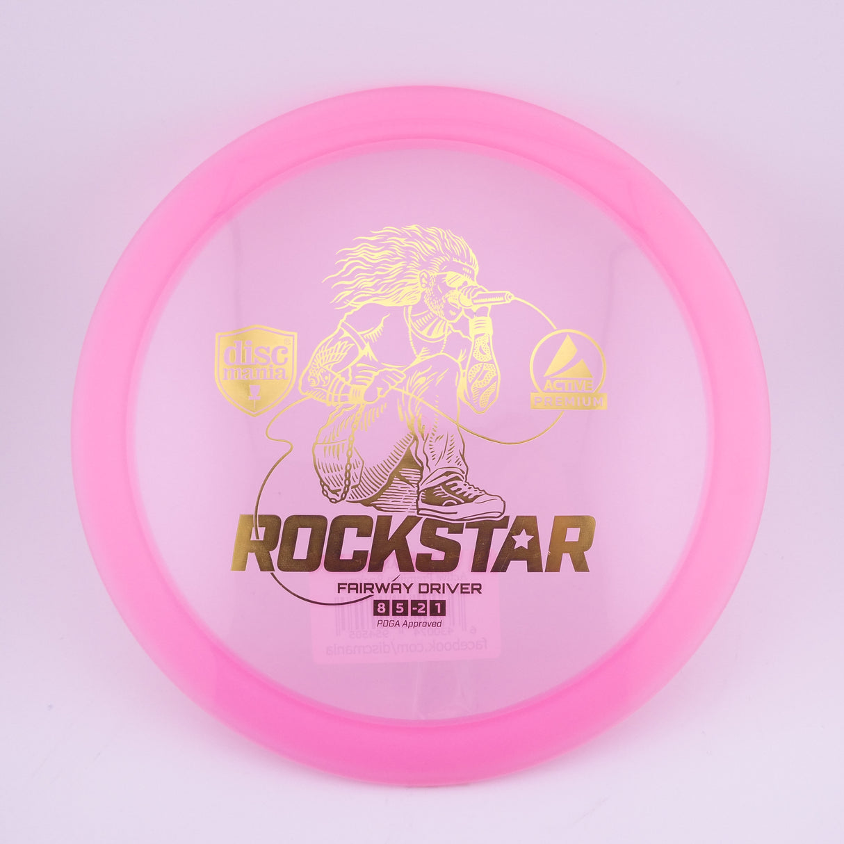 Discmania Active Premium Rockstar 165-170g fairway driver disc golf disc