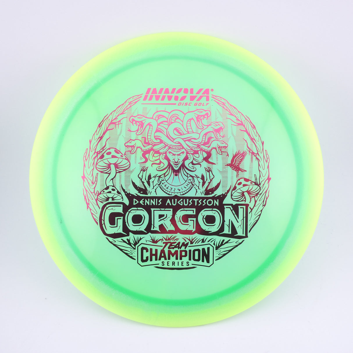 Innova Proto Glow Halo Champion Gorgon 173-175g control driver disc golf disc