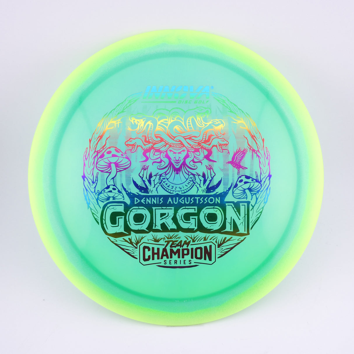 Innova Proto Glow Halo Champion Gorgon 173-175g control driver disc golf disc