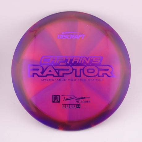 4th Run Captain's Raptor - Premium Z Swirl