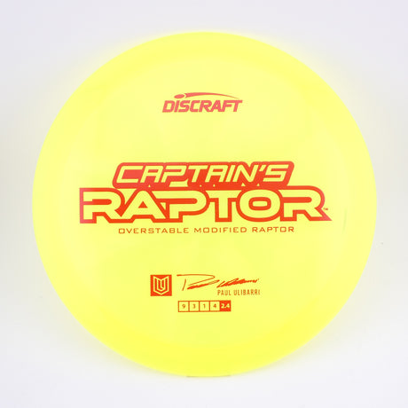 4th Run Captain's Raptor - Premium Z Swirl