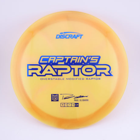 4th Run Captain's Raptor - Premium Z Swirl