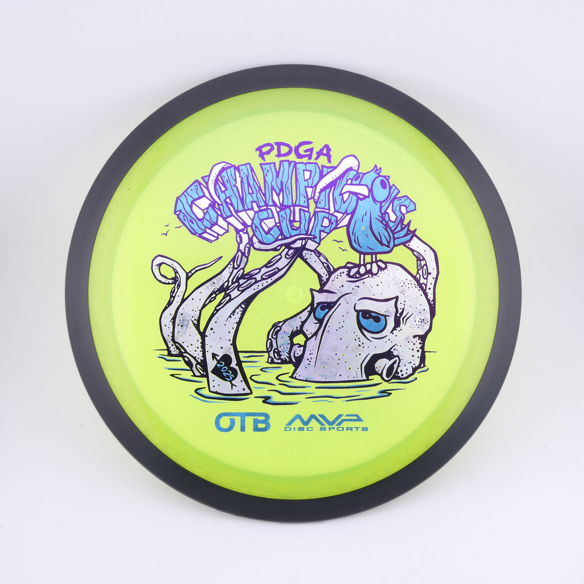 MVP Particle Glow Proton Wave - OTB Open Edition (Pro Shop Only) slightly understable distance driver disc golf disc