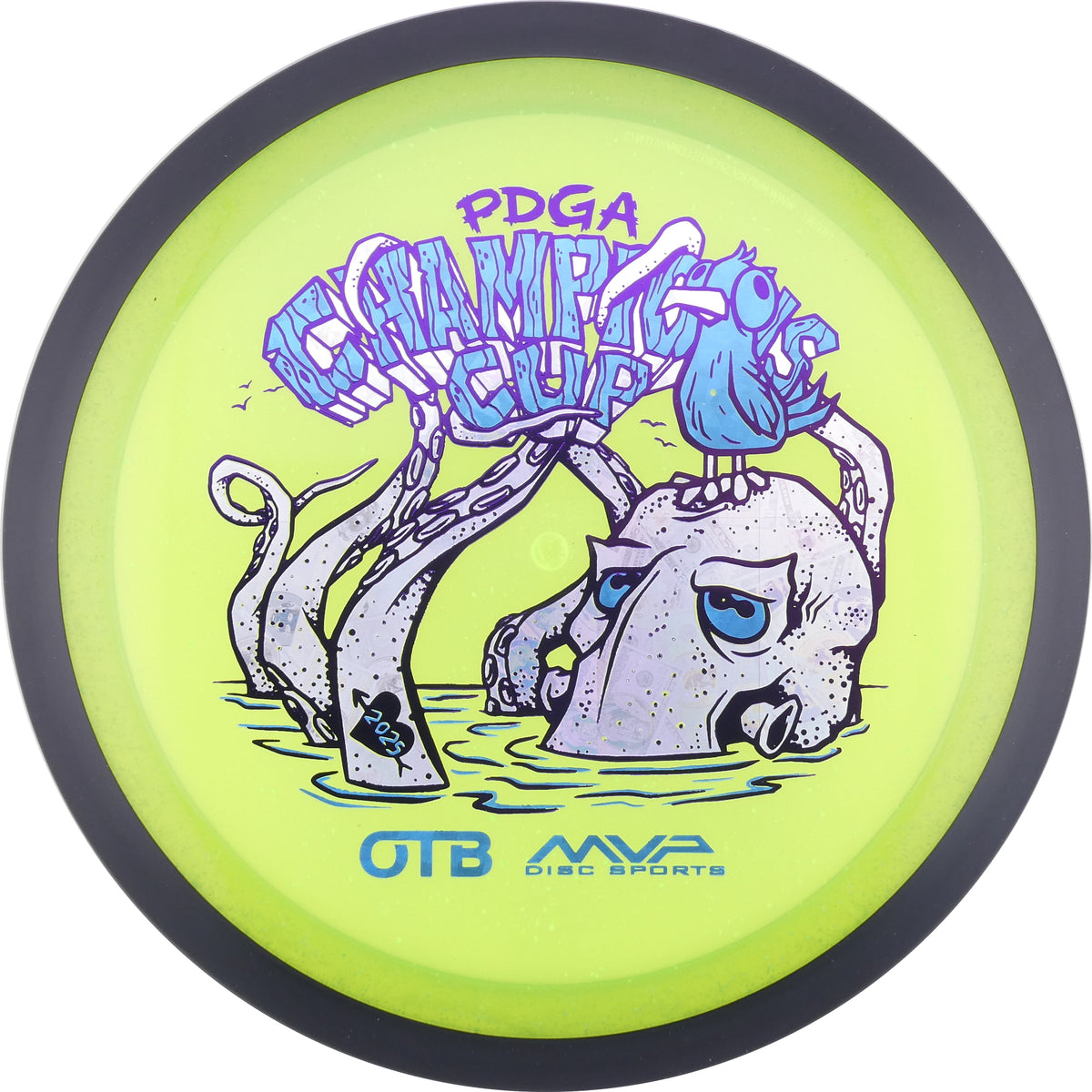 MVP Particle Glow Proton Wave - OTB Open Edition (Pro Shop Only) slightly understable distance driver disc golf disc