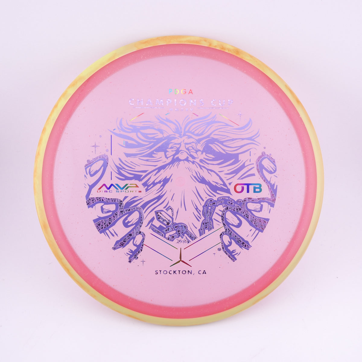 Axiom Particle Glow Proton Hex - OTB Open Edition (Pro Shop Only) stable midrange disc golf disc