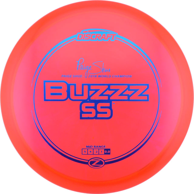 Discraft Z Line Buzzz SS 175-176g (Paige Shue) midrange disc golf disc