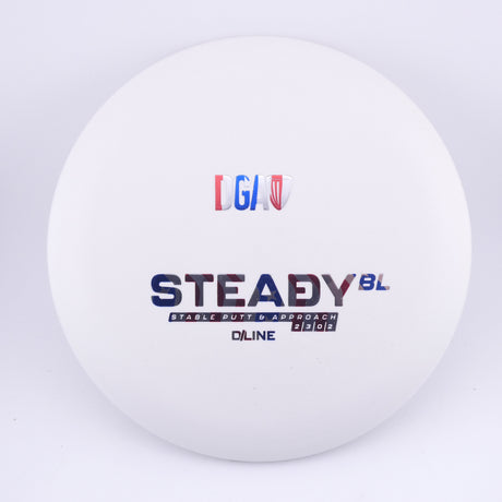 DGA D Line Steady BL 173-174g putt & approach disc disc golf disc