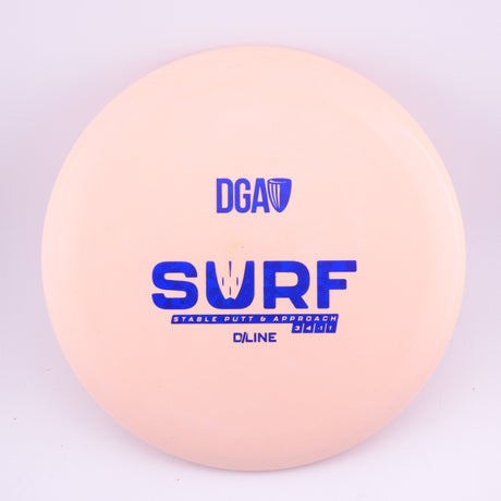 DGA D Line Surf 173-174g slightly understable putt & approach disc disc golf disc