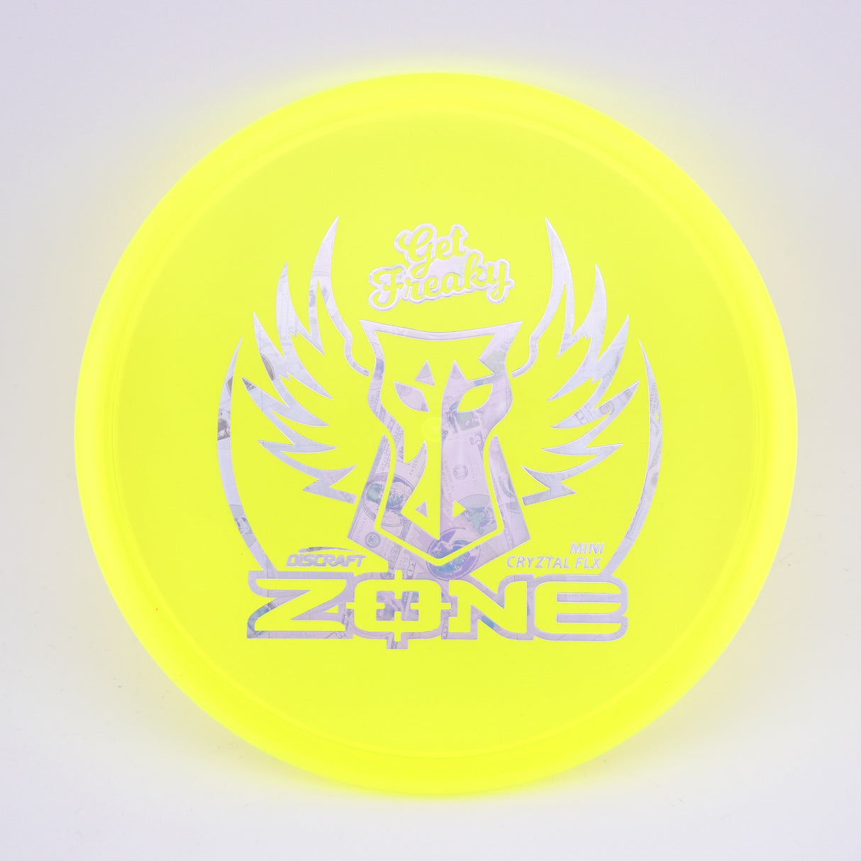 Discraft Brodie Smith Cryztal Flx Zone Mini - disc golf mini marker