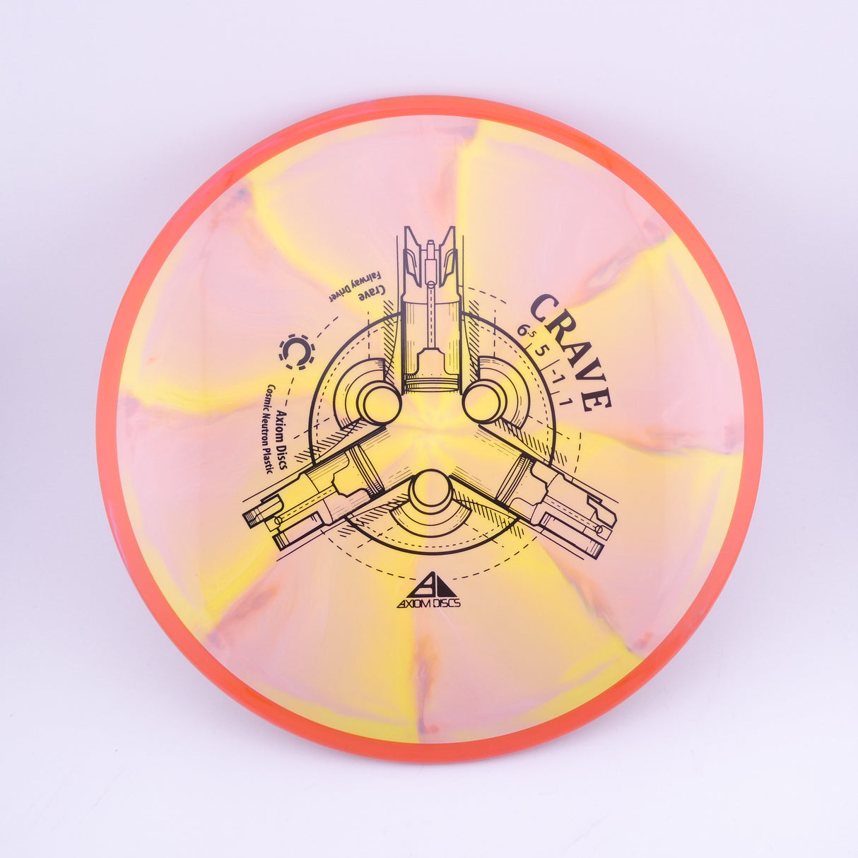 Axiom Cosmic Neutron Crave 155-159g stable fairway driver disc golf disc