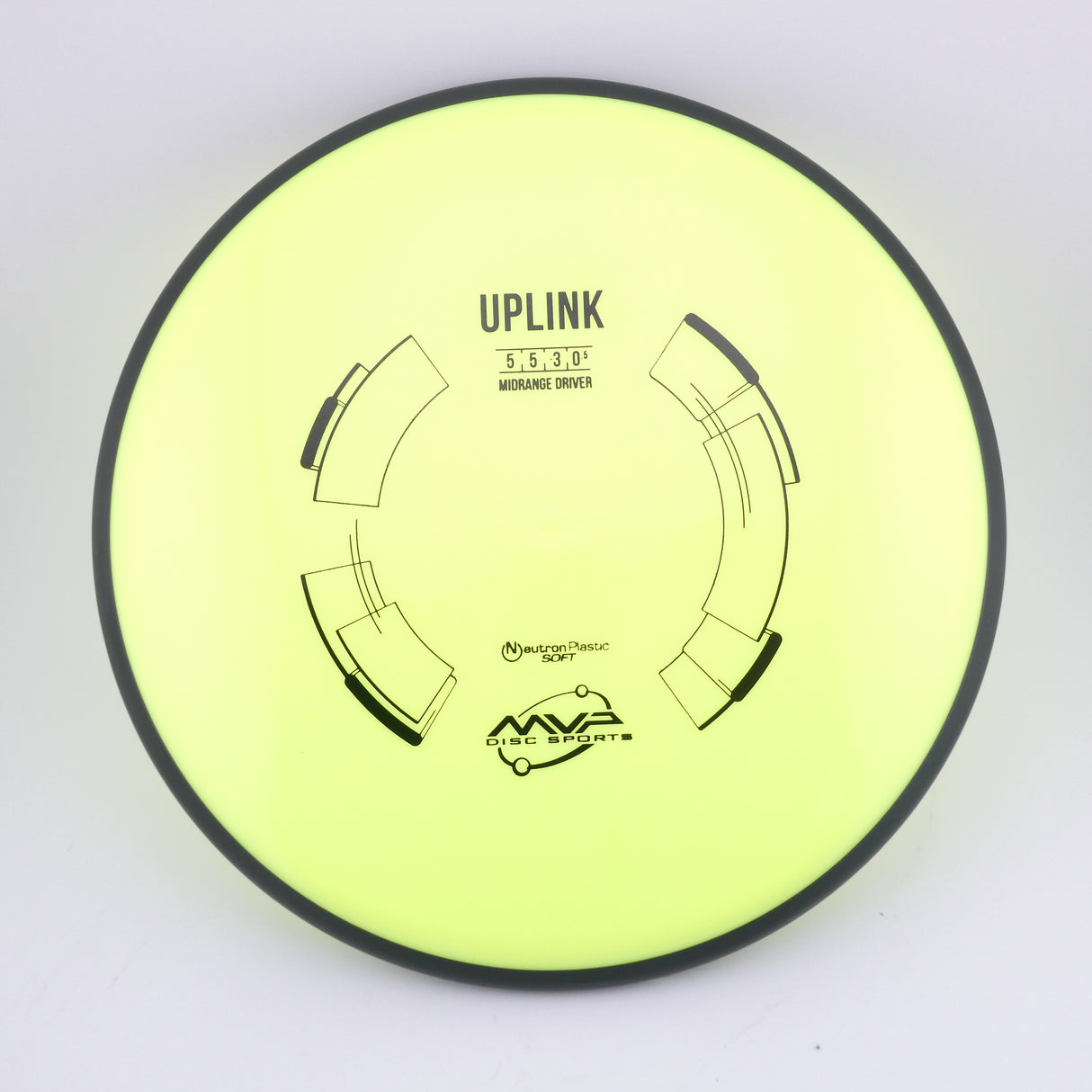 MVP Neutron Soft Uplink 176-179g understable midrange disc golf disc