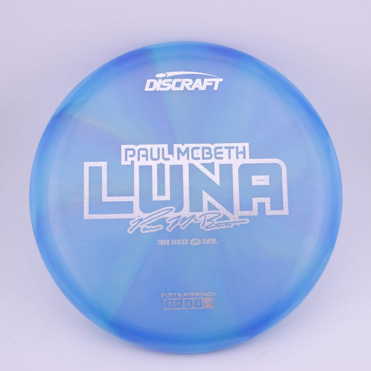 2025 Paul McBeth Tour Series Luna stable putt & approach disc disc golf disc