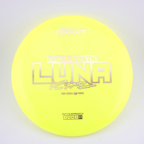 2025 Paul McBeth Tour Series Luna stable putt & approach disc disc golf disc