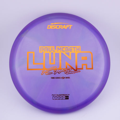 2025 Paul McBeth Tour Series Luna stable putt & approach disc disc golf disc