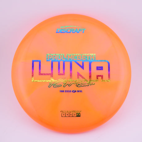 2025 Paul McBeth Tour Series Luna stable putt & approach disc disc golf disc