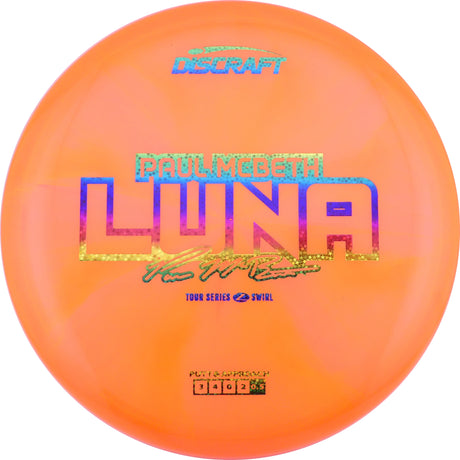 2025 Paul McBeth Tour Series Luna stable putt & approach disc disc golf disc