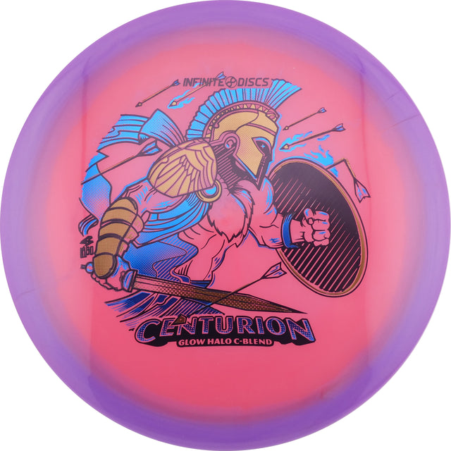 Infinite Halo C-Blend Glow Centurion 160-165g stable control driver disc golf disc