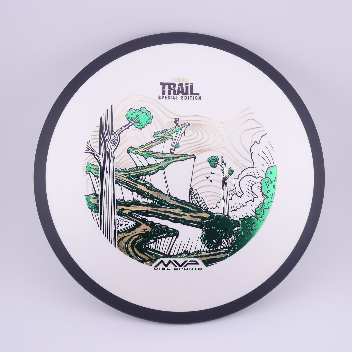 MVP Fission Trail - Special Edition slightly understable distance driver disc golf disc