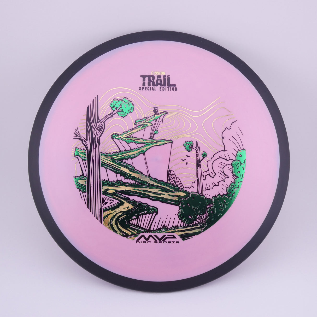 MVP Fission Trail - Special Edition slightly understable distance driver disc golf disc