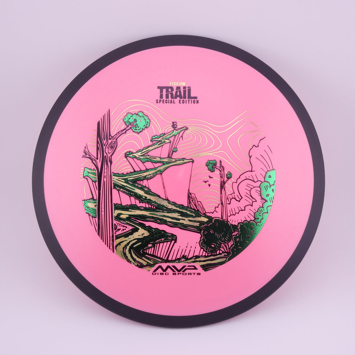 MVP Fission Trail - Special Edition slightly understable distance driver disc golf disc