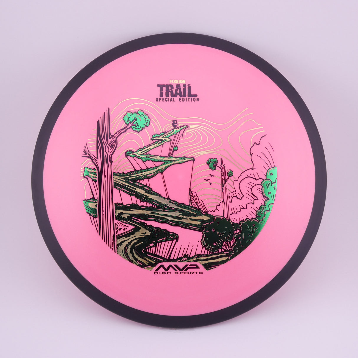 MVP Fission Trail - Special Edition slightly understable distance driver disc golf disc