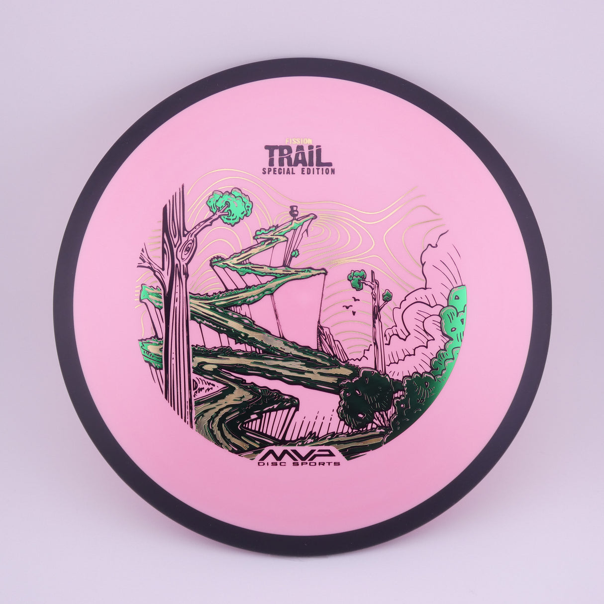 MVP Fission Trail - Special Edition slightly understable distance driver disc golf disc