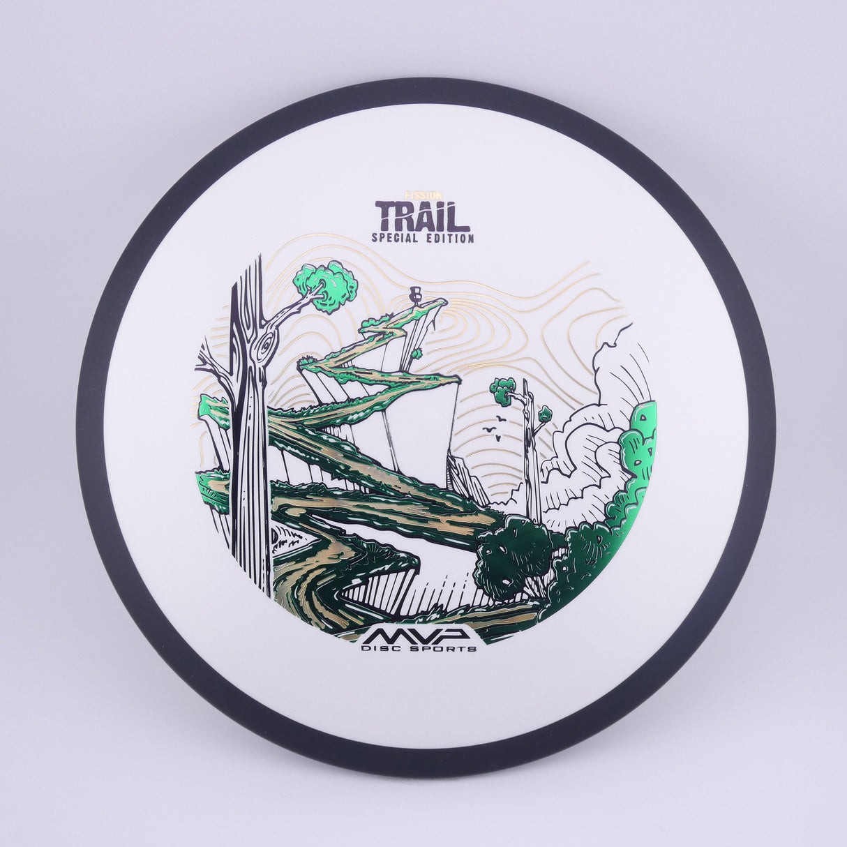 MVP Fission Trail - Special Edition slightly understable distance driver disc golf disc