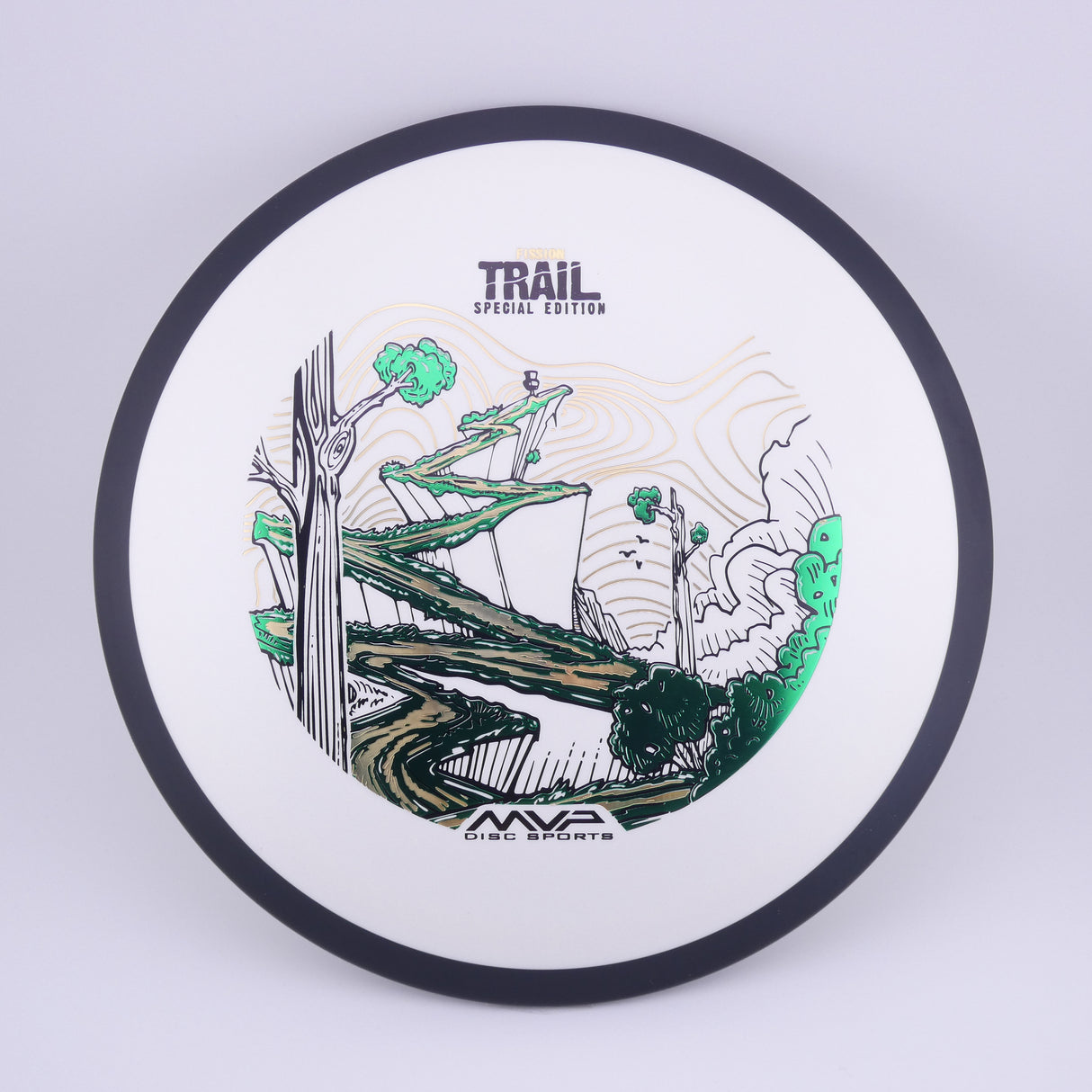 MVP Fission Trail - Special Edition slightly understable distance driver disc golf disc