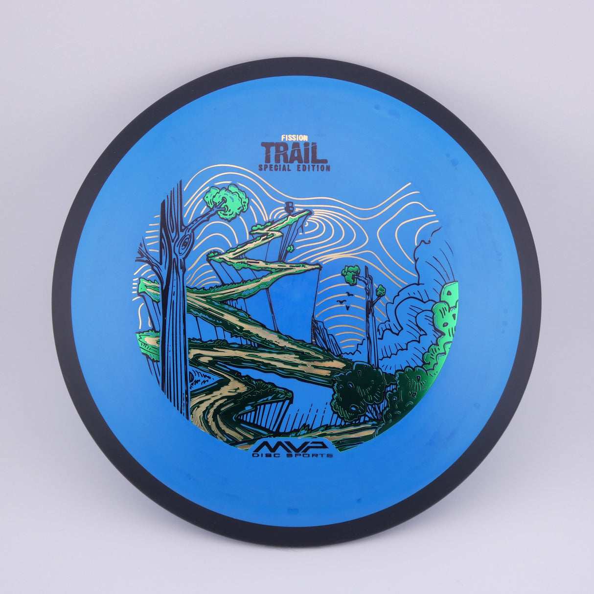 MVP Fission Trail - Special Edition slightly understable distance driver disc golf disc