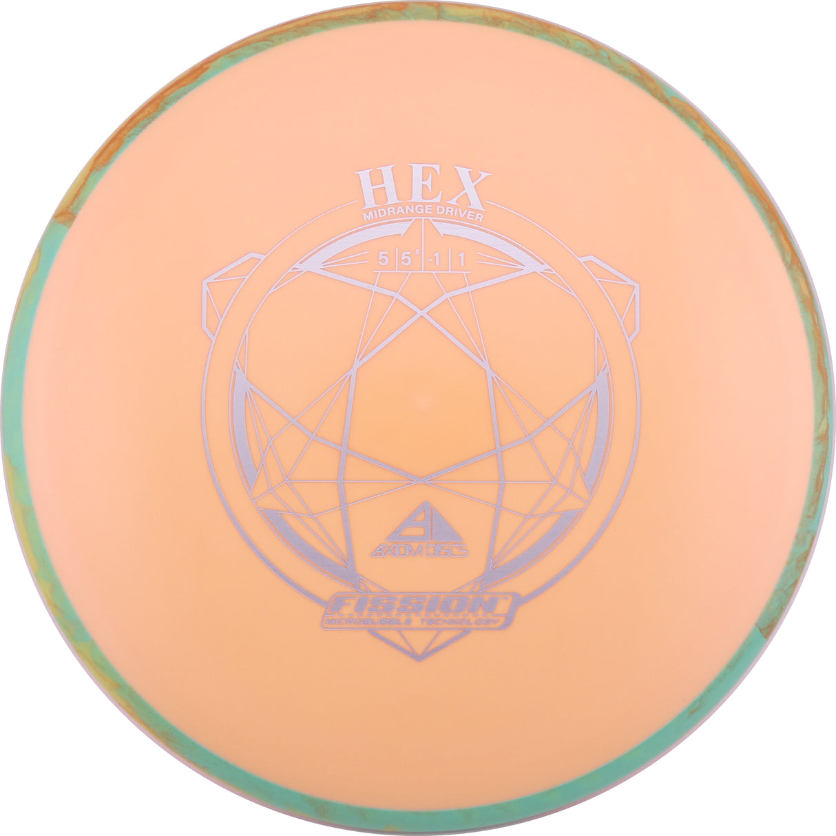 Axiom Fission Hex 176-179g stable midrange disc golf disc