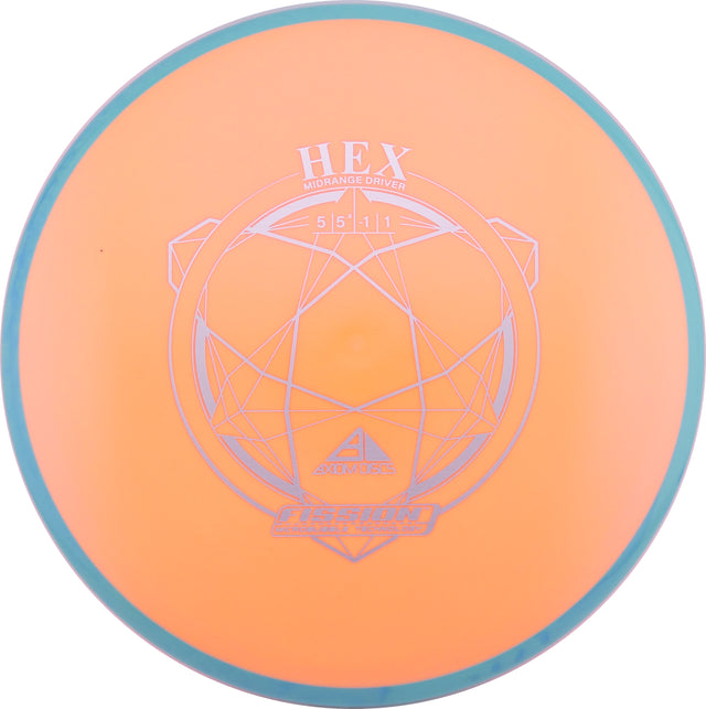 Axiom Fission Hex 155-159g stable midrange disc golf disc
