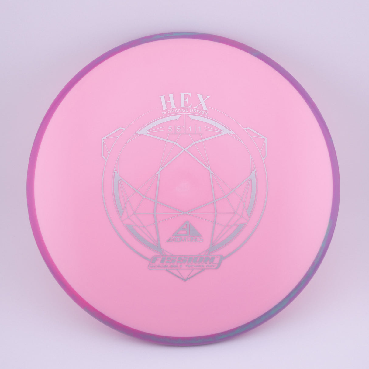 Axiom Fission Hex 155-159g stable midrange disc golf disc