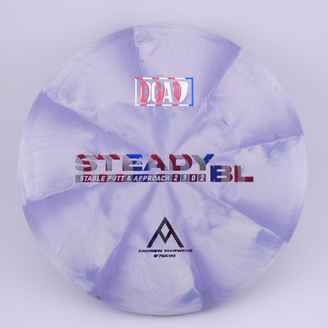 DGA Splatter Stone Steady BL 173-174g putt & approach disc disc golf disc