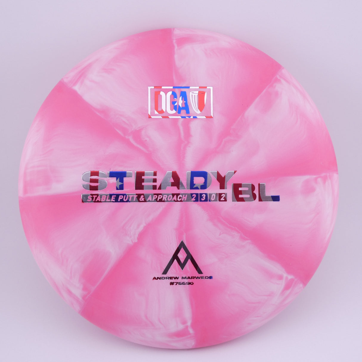 DGA Splatter Stone Steady BL 173-174g putt & approach disc disc golf disc