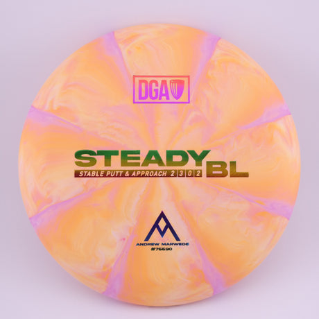 DGA Splatter Stone Steady BL 173-174g putt & approach disc disc golf disc