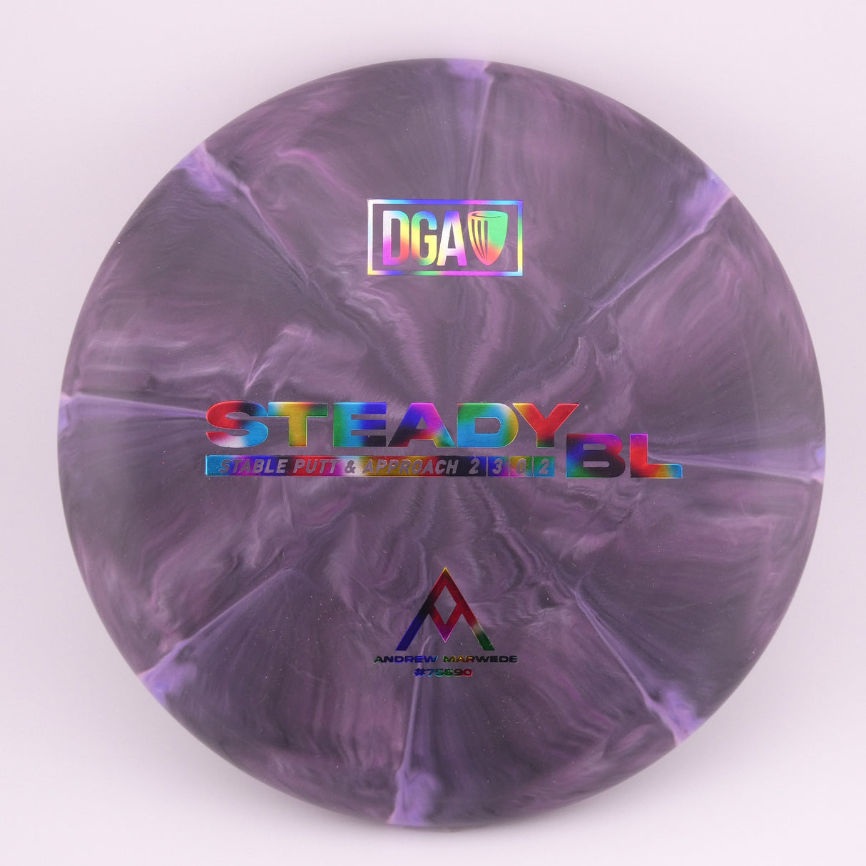 DGA Splatter Stone Steady BL 173-174g putt & approach disc disc golf disc