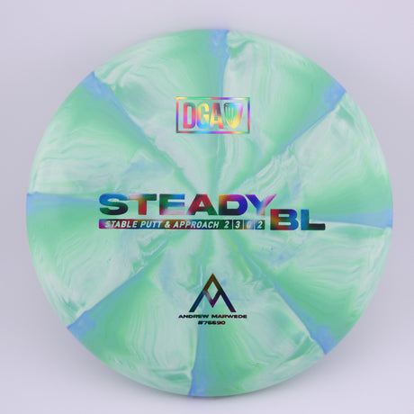 DGA Splatter Stone Steady BL 173-174g putt & approach disc disc golf disc