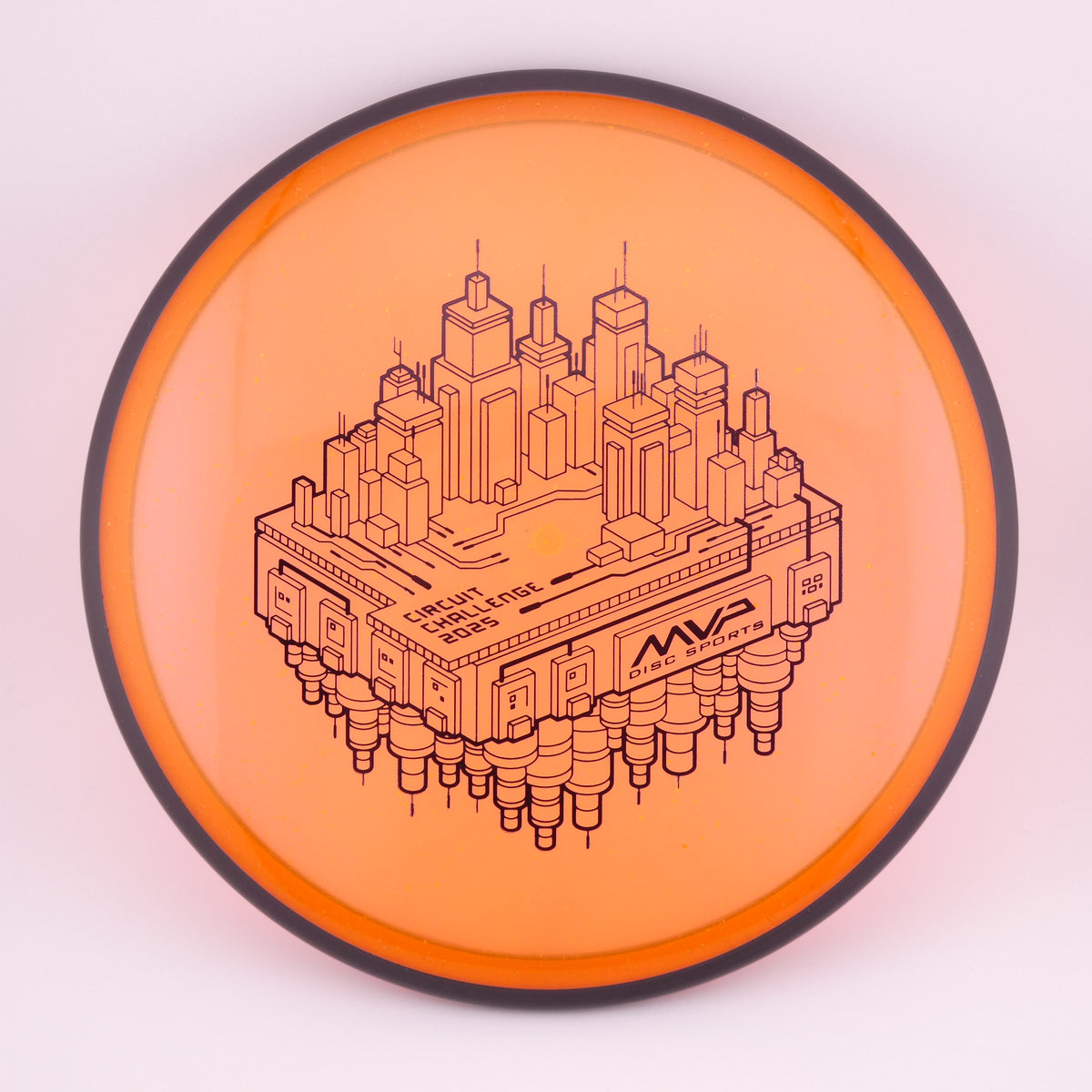 MVP Particle Glow Proton Uplink - 2025 Circuit Challenge understable midrange disc golf disc