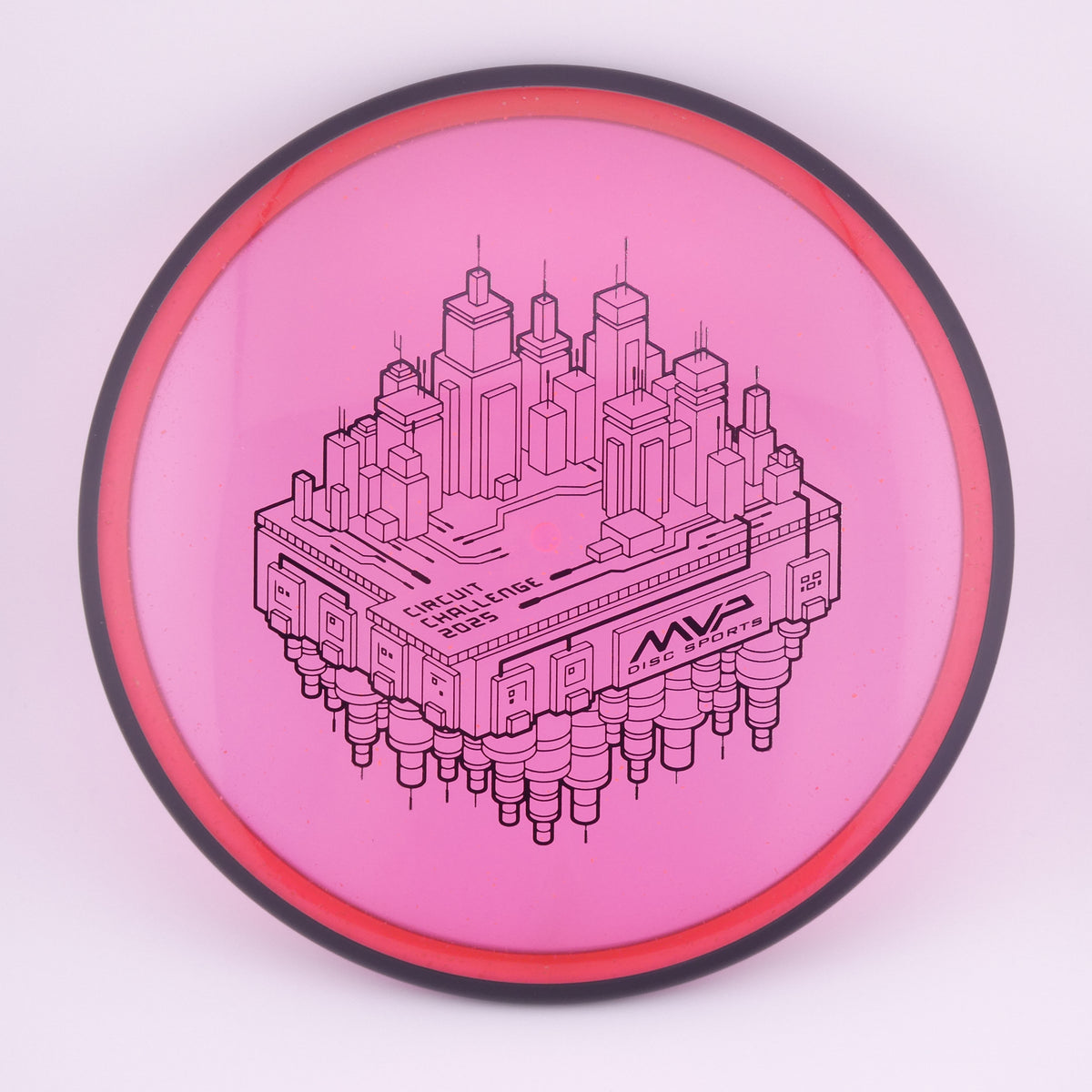 MVP Particle Glow Proton Uplink - 2025 Circuit Challenge understable midrange disc golf disc