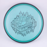 MVP Particle Glow Proton Uplink - 2025 Circuit Challenge understable midrange disc golf disc