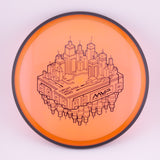 MVP Particle Glow Proton Uplink - 2025 Circuit Challenge understable midrange disc golf disc