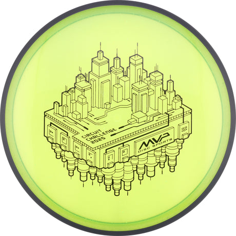 MVP Particle Glow Proton Uplink - 2025 Circuit Challenge understable midrange disc golf disc