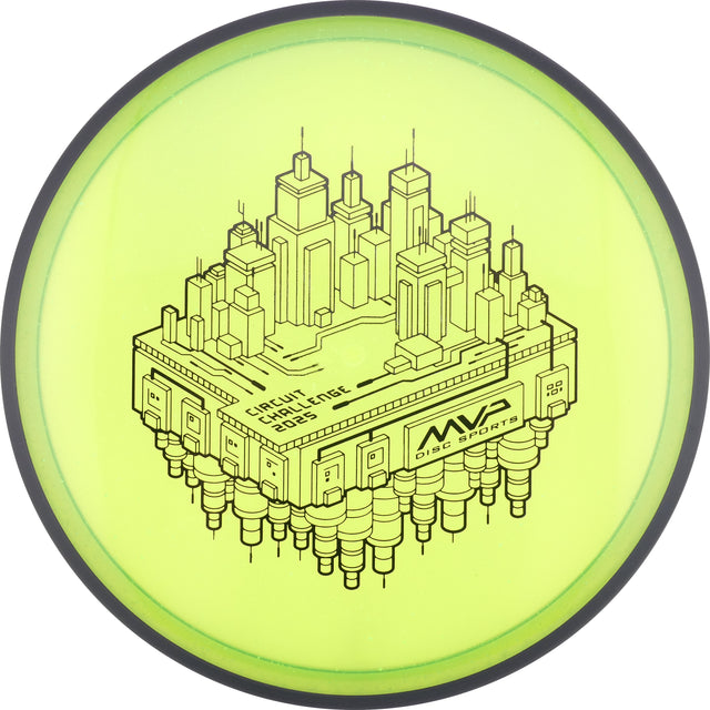 MVP Particle Glow Proton Uplink - 2025 Circuit Challenge understable midrange disc golf disc