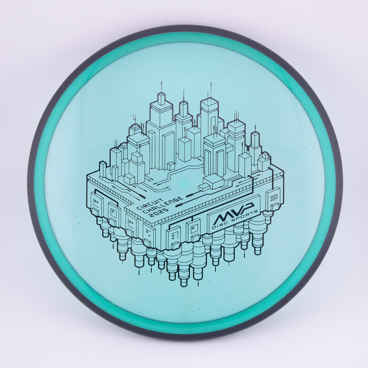MVP Particle Glow Proton Uplink - 2025 Circuit Challenge understable midrange disc golf disc