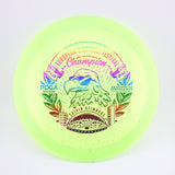 Innova Metal Flake Champion Eagle – Calvin Heimburg (Commemorative) slightly overstable fairway driver disc golf disc
