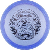 Innova Metal Flake Champion Eagle – Calvin Heimburg (Commemorative) slightly overstable fairway driver disc golf disc