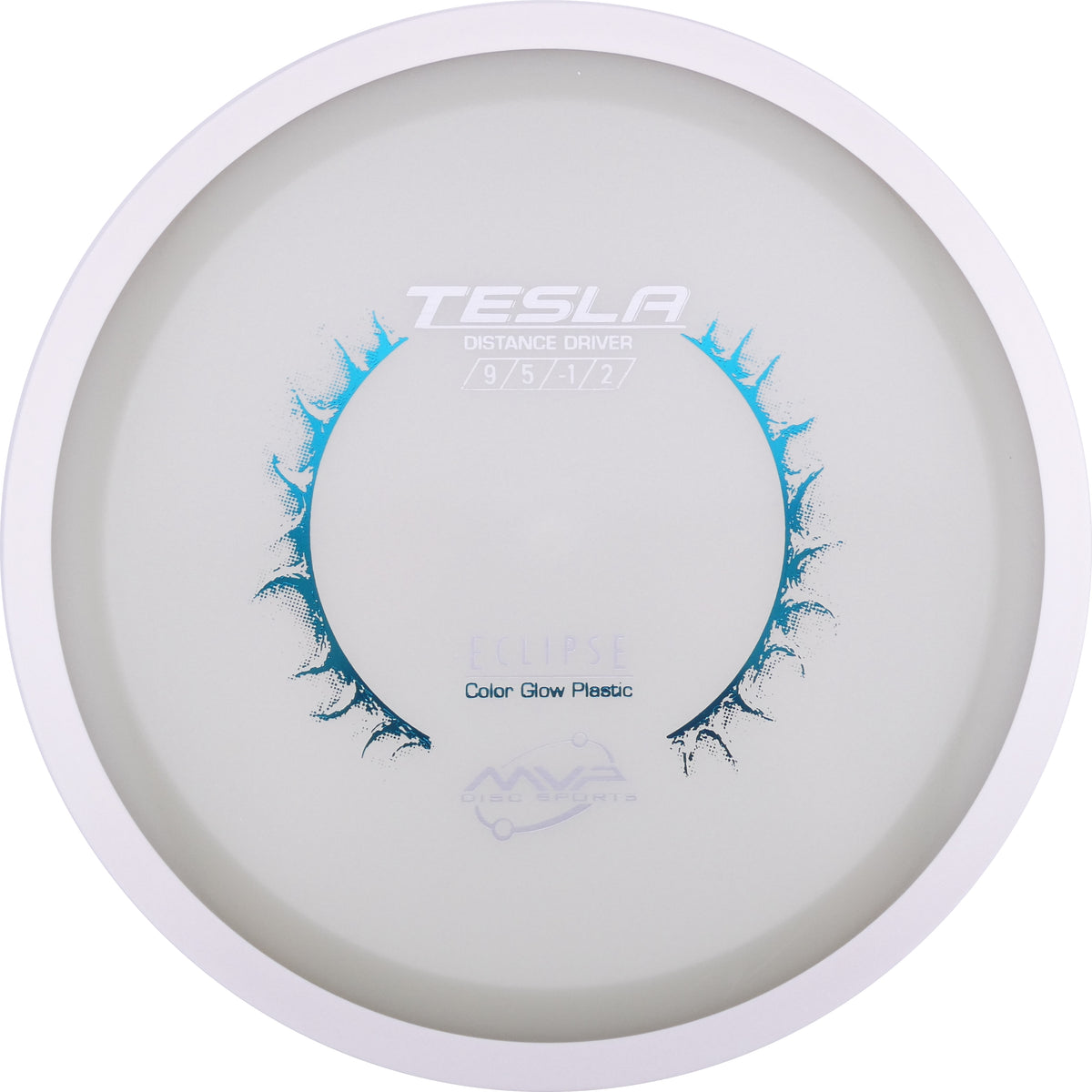 MVP Eclipse Tesla 170-175g slightly overstable distance driver disc golf disc